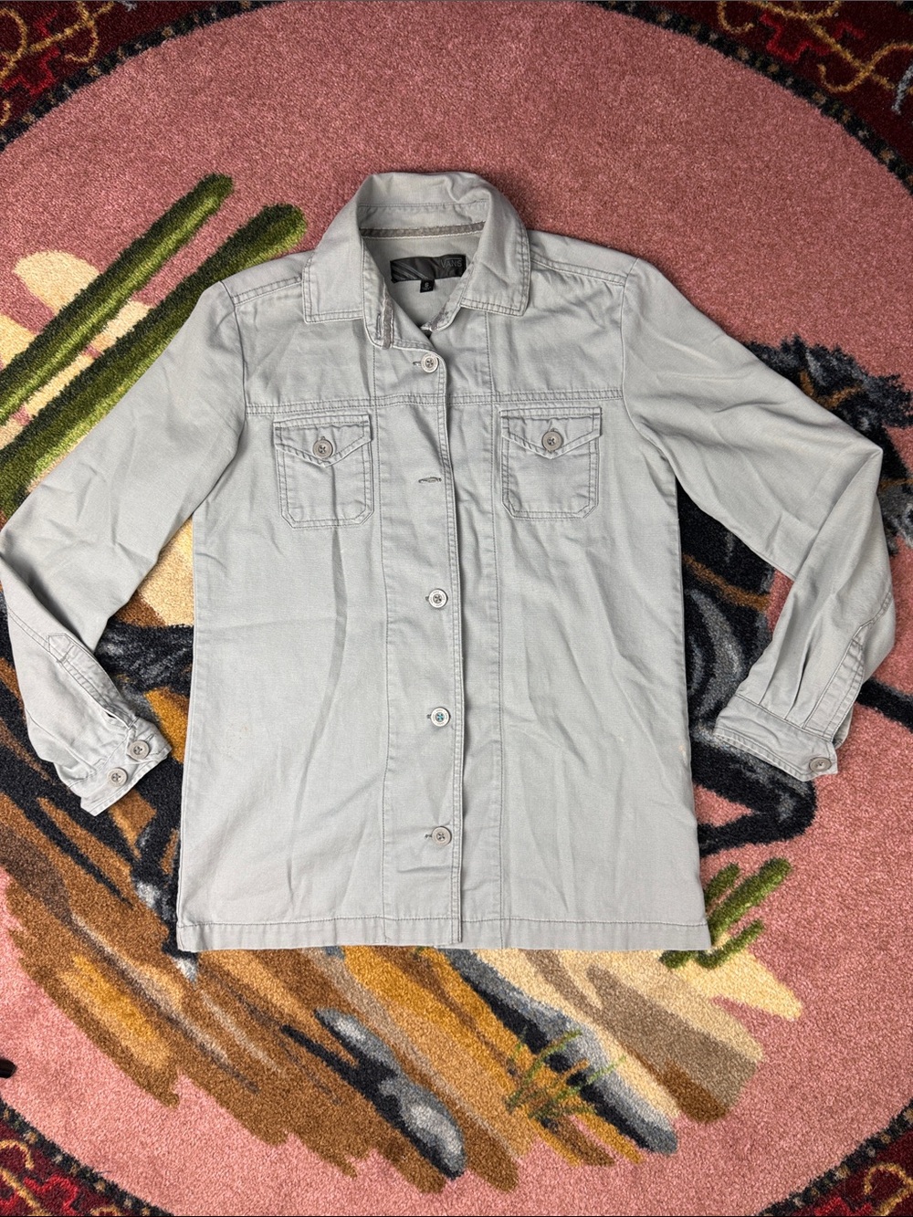 VINTAGE VANS BUTTON DOWN SHIRT